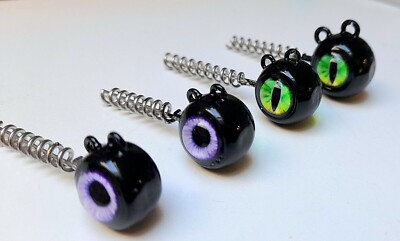 2 x Schraubjigkopf Jigkopf Screw-in Spiraljig Federjig Schraubkopf Vertikaljig