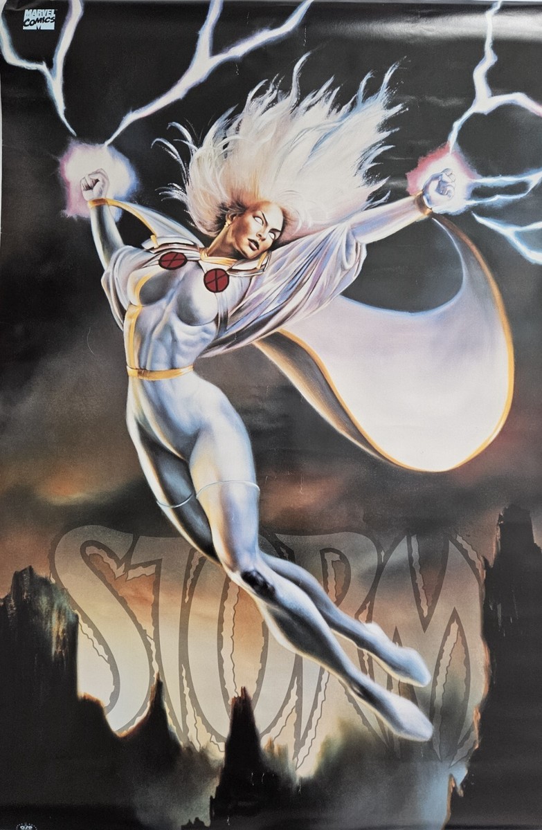 VINTAGE COMICS POSTER ~ Storm Marvel Comics 1996 #2993 23x35