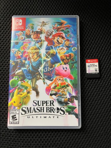 Nintendo Switch Super Smash Bros. Ultimate Game and Case | eBay