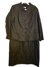 Plus Size Classy Black Dress with Jacket