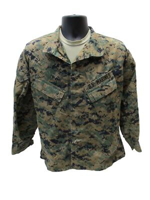 USMC WOODLAND MARPAT UNIFORM TOP UTILITIY CAMMIES