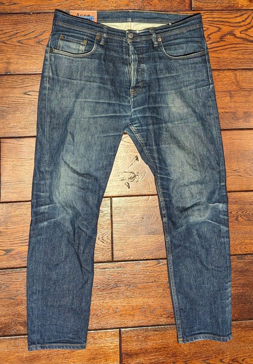 Loose Fit Jeans Acne Bla Konst Reddit Acne Pass Denim Jacket Cheap