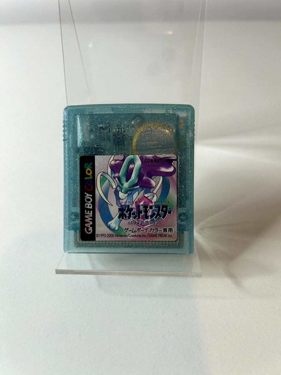 Pokémon Crystal Version Gameboy Nintendo DS Game Cartridge