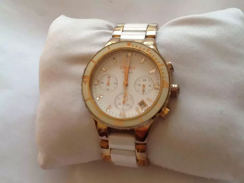 Dkny chambers ladies hot sale watch
