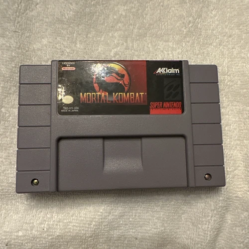 Mortal Kombat (SNES, 1992) Original Owner