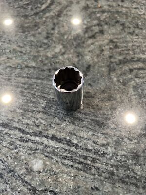 Snap On fms20 20mm 3/8'' drive semi deep 12 point chrome socket