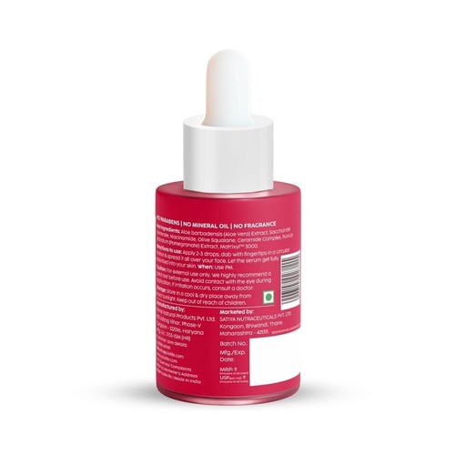 Plix The Plant Fix Pomegranate Overnight Repair Dewy Serum Ageless Young - 30ml - Picture 2 of 9