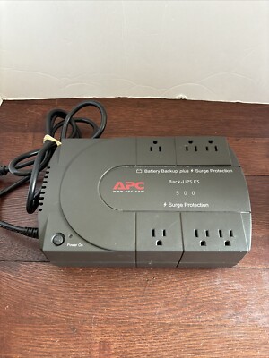 APC Back-UPS ES 500 Battery Backup & Surge Protector NO BATTERY
