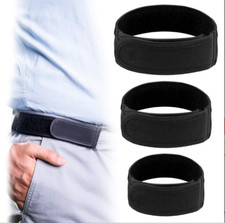 2pcs Black Belt Bro Titan No Buckle Elastic Belt   Fits 1.5 Inch Belt Loops 2pcs