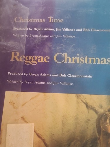 Bryan Adams "Christmas Time" 1986 LP - Picture 5 of 8