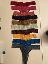 Woman's Lace Thong Panties 8 Colors 3 Sizes S, M, XL You Choose