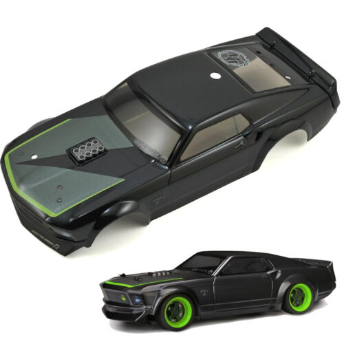 NEW HPI 113081 Micro RS4 RTR-X '69 Ford Mustang Painted Body 140mm FREE US SHIP - Afbeelding 1 van 1