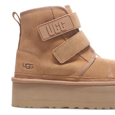 UGG WMNS Neumel Platform Chestnut Suede 1130554-CHE Women's Size