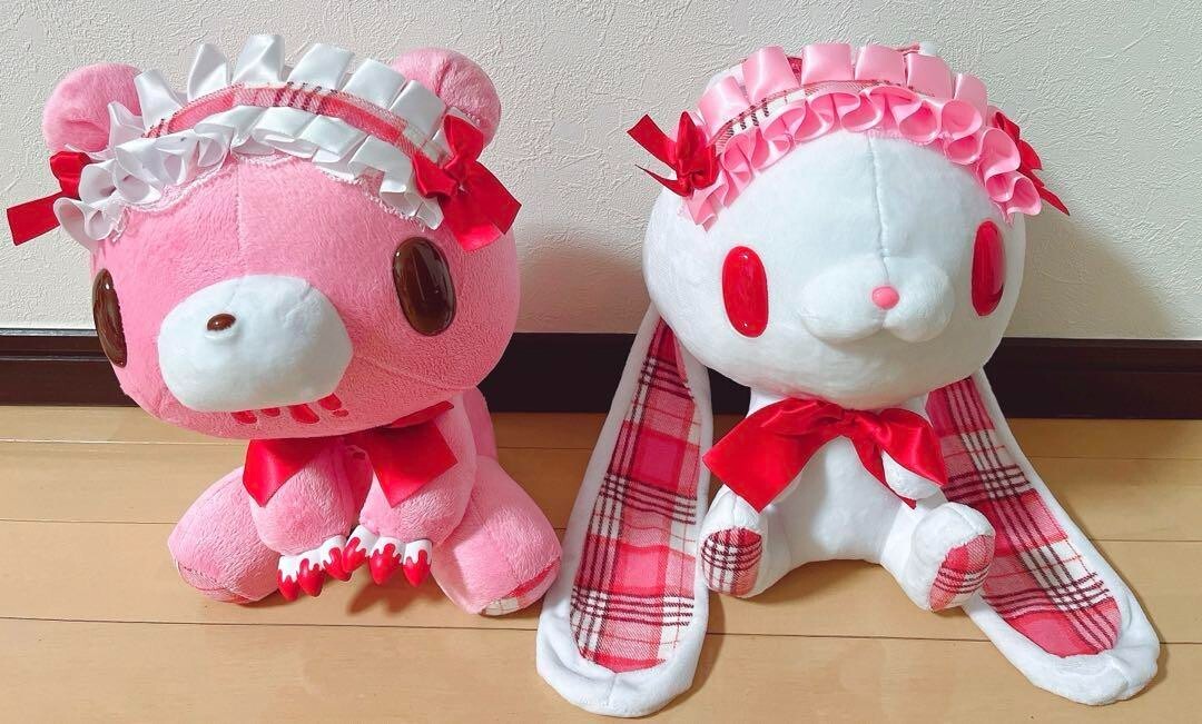 Chax GP Gloomy SET 2 Bear Bunny Plush Doll Head Dress