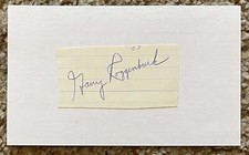 Garry Roggenburk signed cut - Twins Red Sox debut 1963