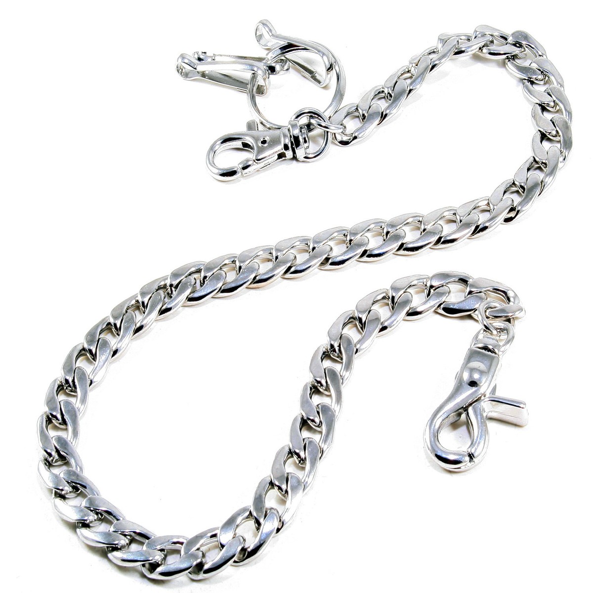 DK Simple Strong Basic Biker Trucker Key Jean Wallet Chain (20