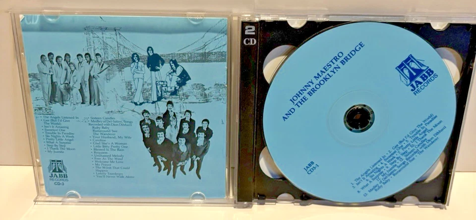 Johnny Maestro and the Brooklyn Bridge 2-CD JABB RECORDS Foto 3 de 4