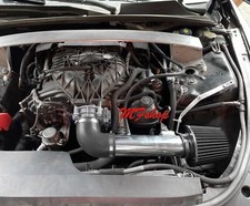Black Air Intake Filter Kit For 2012-2014 Cadillac Cts 3.0l 3.6l V6 Black Air Intake Filter Kit For 2012-2014 Cadillac Cts 3.0l 3.6l V6