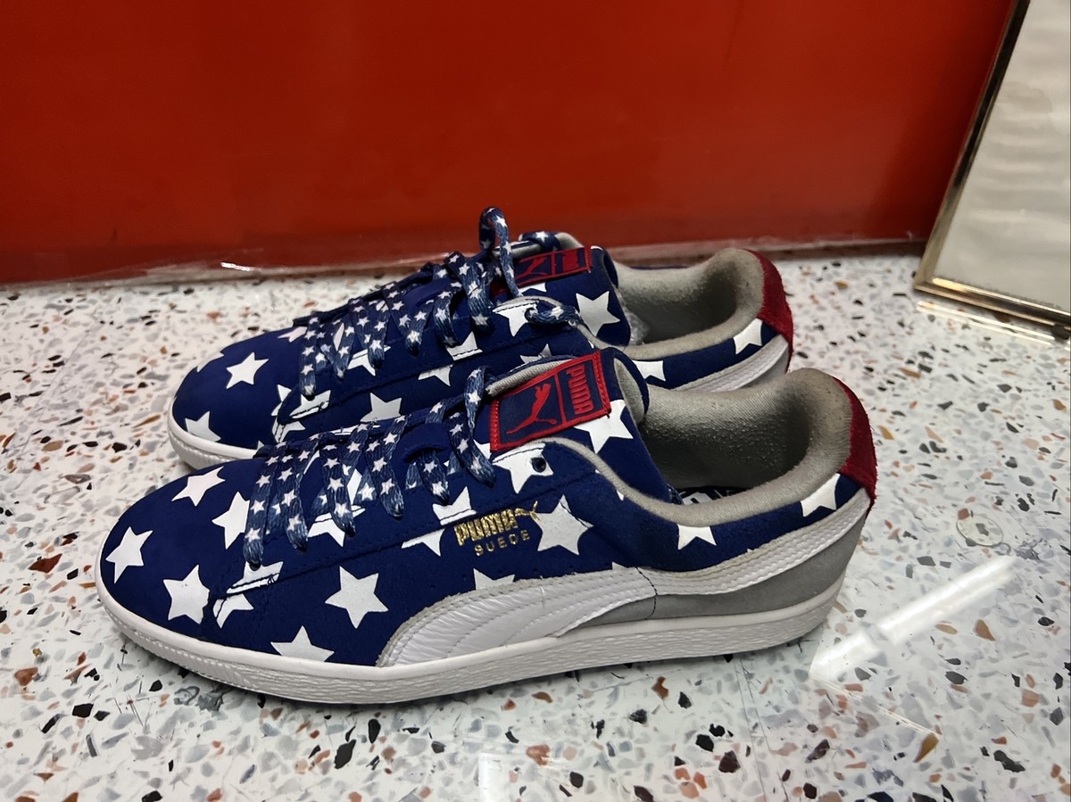 PUMA Suede RWB 4th of July Size