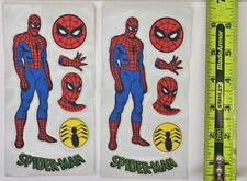 Vintage Spider Man Vending Machine Puffy Stickers Set