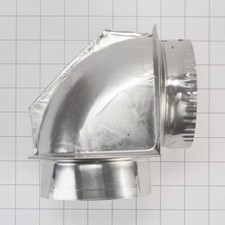 Dryer Metal 4  Elbow Genuine Whirlpool OEM Connector for 4396006RW