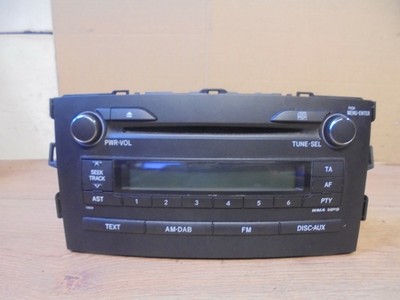 Toyota cd player