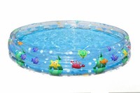 Bestway Planschbecken Meerestiefe Pool 480L 183 X 33Cm Schwimmbecken Kinderpool