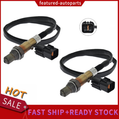 2x Downstream Oxygen Sensor For Hyundai Equus 5.0L V8 2012 2013 2014 2015 2016