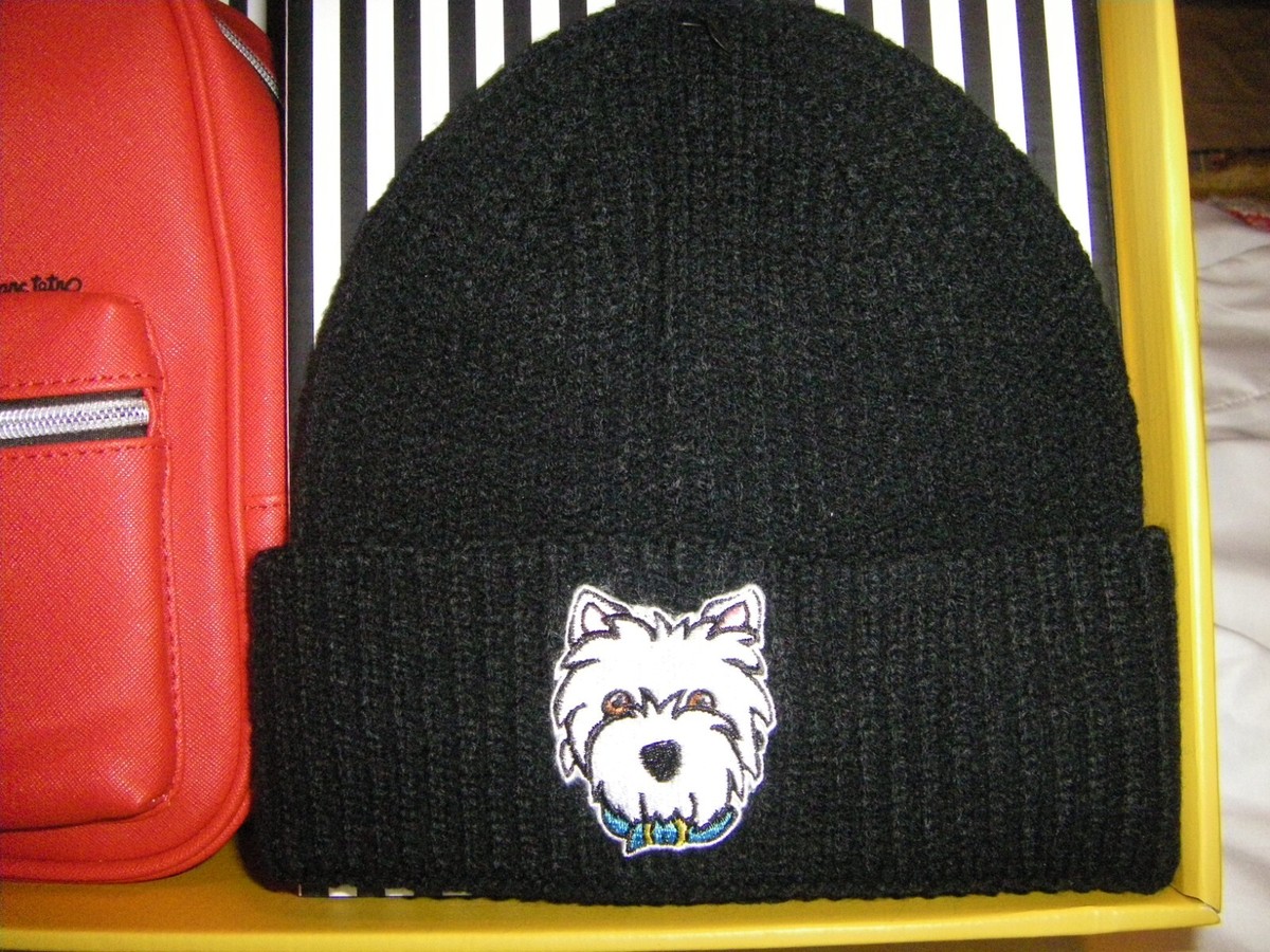 ? Marc Tetro Westie Mini Backpack & Beanie Hat 2Piece Gift Set Marc Tetro Westie Mini Backpack & Beanie Hat Boxed Set FREE  main image 3