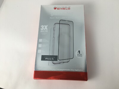 ZAGG InvisibleShield Glass 360 full body Screen Protector for iPhone XR 6.1'' clr