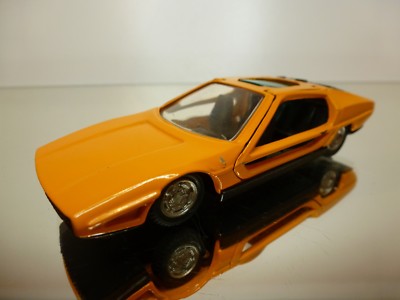 POLITOYS LAMBORGHINI MARZAL BERTONE - ORANGE/YELLOW 1:43 - GOOD CONDITION - 423