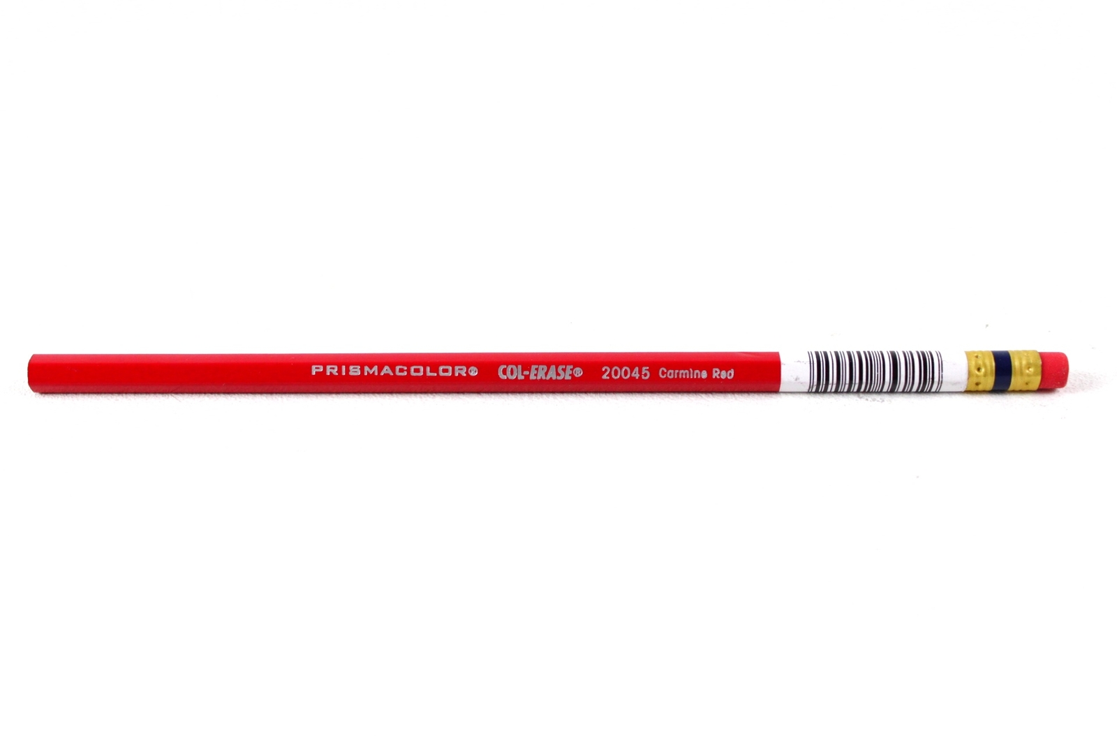 Prismacolor SAN20045 Pencil Colored Pencil With Eraser 12-Piece Red