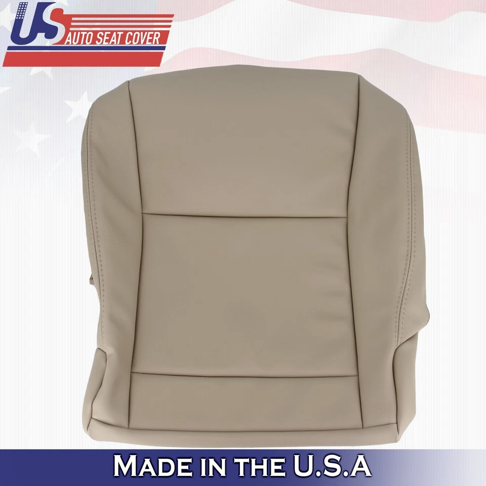 Cubiertas de asiento de cuero inferiores para conductor delantero y pasajero para Lexus LX450 1997 color tostado Foto 4 de 4