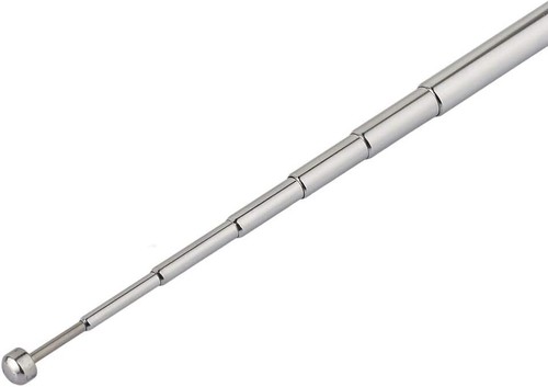 2pk 7 Sections Telescopic 74cm AM FM Antenna Portable Radio Antenna Replacement - Afbeelding 8 van 9