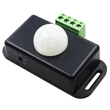 DC 12-24V Body Infrared Auto ON OFF PIR Motion Sensor Switch For LED Light Strip
