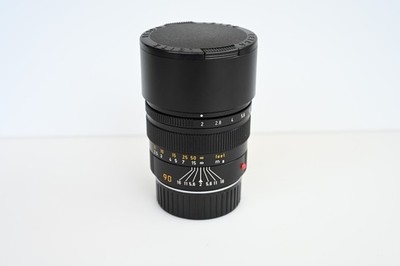 Leica Summicron M 90mm f2 11136 E55 Objektiv Leitz - frisch vom Service (CLA)