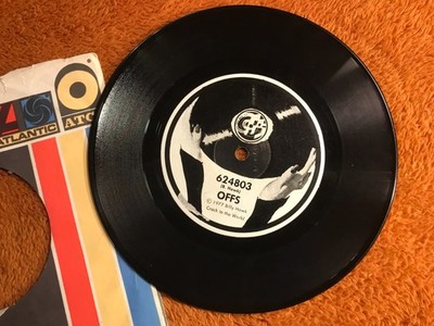 OFFS 624803 / johnny too bad 45rpm 7'' SF ska punk crack in the world 1978 origin