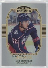 2019-20 Upper Deck Stature Rookies Portrait Variant 13/85 Emil Bemstrom #172 8tn