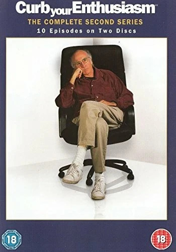 CURB YOUR ENTHUSIASM SERIES 2 LARRY DAVID 2 DISC BOX SET HBO DVD NEW AND SEALED