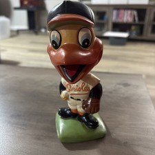 Baltimore Orioles Mascot Bobblehead Vintage Nodder 1961-1962 Green Base