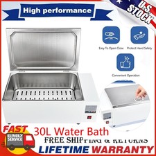 30L Water Bath Laboratory 1500w Digital Thermostatic 304 Stainles HH-600 New
