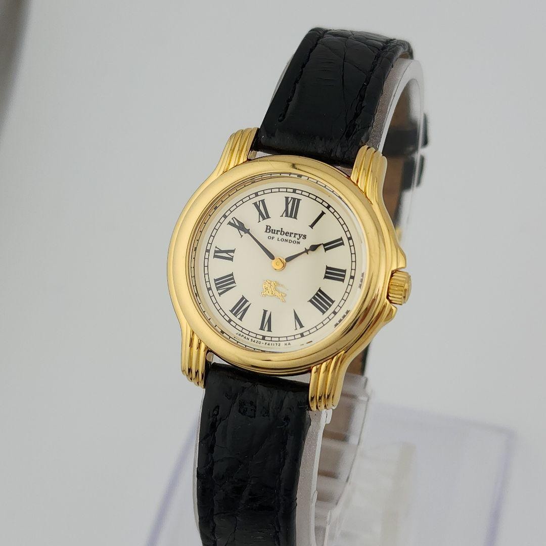 Burberry Quartz Watch Ivory 4620-E64171 Working Good Condition thumbnail 5