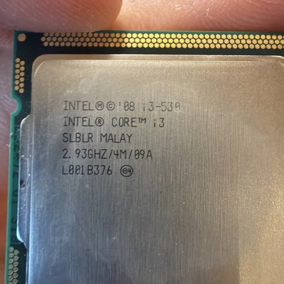 Intel Core I3-530, 2x 2.93 GHz, LGA 1156, Dual-Core CPU Prozessor