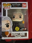 Funko Pop! The Witcher Wild Hunt Geralt Igni Glows GITD #554 EB GAMES EXCLUSIVE