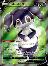 Indeedee V (Full Art) Ultra Rare SWSH01: Sword & Shield Base Set 192/202 NM 5ban