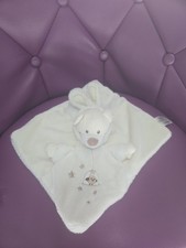 Ours nicotoy simba doudou carré blanc capuche lapin oiseau costume deguisement