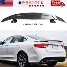 For Chrysler 200 2011-17 46 Gt Style Carbon Fiber Style Rear Trunk Spoiler Wing For Chrysler 200 2011-17 46 Gt Style Carbon Fiber Style Rear Trunk Spoiler Wing