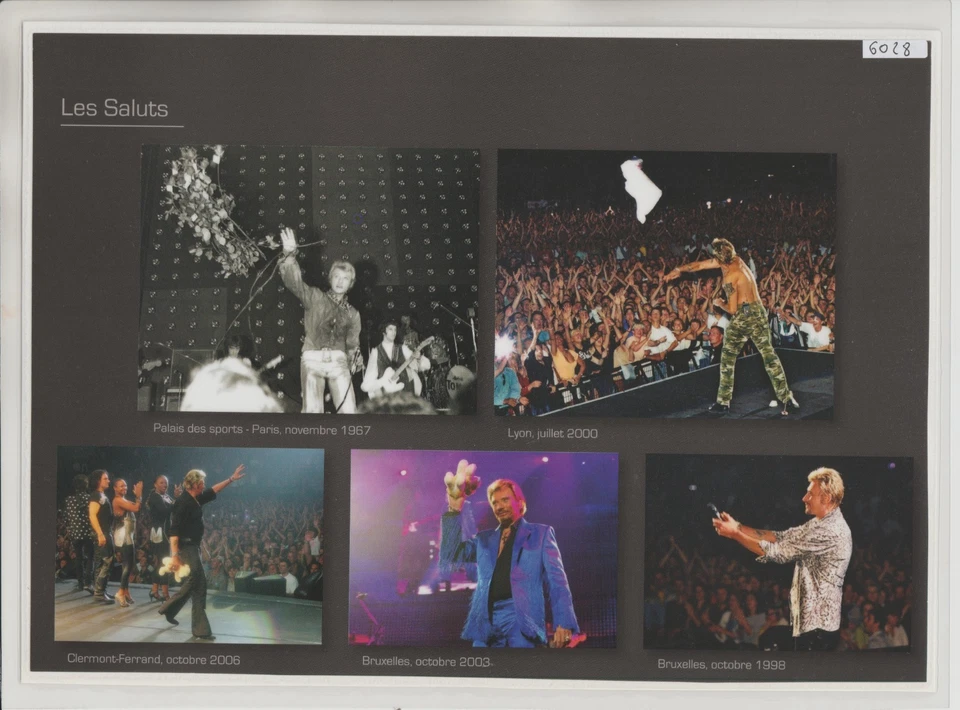 JOHNNY HALLYDAY N° 87 : PHOTO DE MAGAZINE PLASTIFIEE . - Photo 2/2
