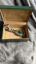 Rolex Genuine Precision/ Oyster date Green Face- Men Watch - 1969