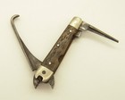 O. BARNETT TOOL CO. - 1900 - 1915 - Tool Knife - Nice Picked Bone Handle - Used — photo 5